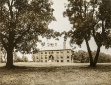 West Nurses Home in 1933. From the General Photographic Collection: Massachusetts: Standard-size photographs, 1860s-2000s: Massachusetts: Waltham: "Mass School for Feeble-Minded (Fernald)": Thompson and Thompson Images; Courtesy of Historic New England.